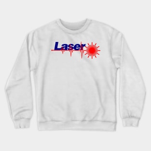 Laser sailing logo Crewneck Sweatshirt